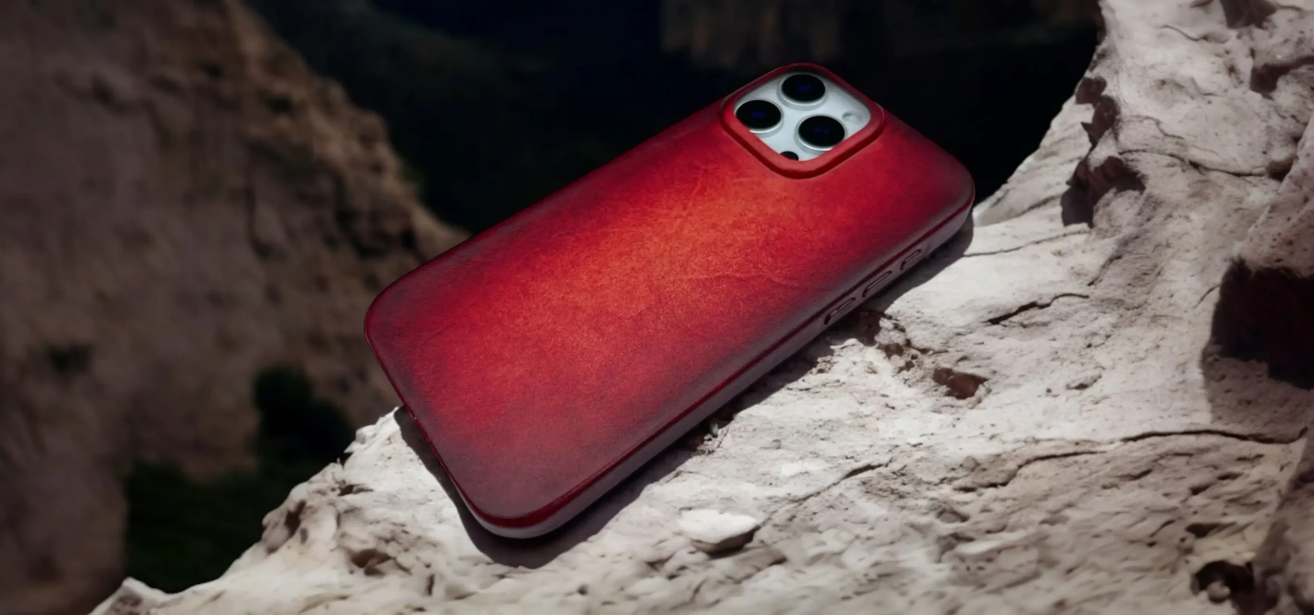 A premium handmade leather keychain – the perfect gift included with every BridleBlack iPhone leather case.